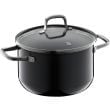 WMF Fusiontec Essential Soup Pot with lid 20cm Black