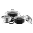 Silit Silargan Compact Cookware Set 4-piece Black