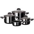 Silit Silargan Modesto Line Cookware Set 4-pcs, Black