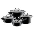 WMF Fusiontec Mineral Cookware Set 4 pcs. Black