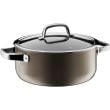 WMF Fusiontec Mineral Braising Pan 24cm with lid Dark Brass