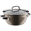 WMF Fusiontec Mineral Cooking Bowl 24cm with lid Dark Brass