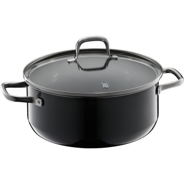 WMF Fusiontec Essential Braising Pan with lid 24cm Black