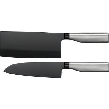 Ultimate Black 2-Piece Knife Set