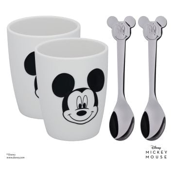 Cup set Disney Mickey Mouse, size M, 4-piece