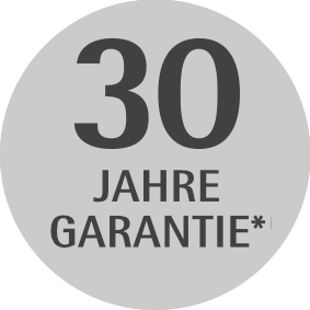 30 Jahre Garantie auf Fusiontec