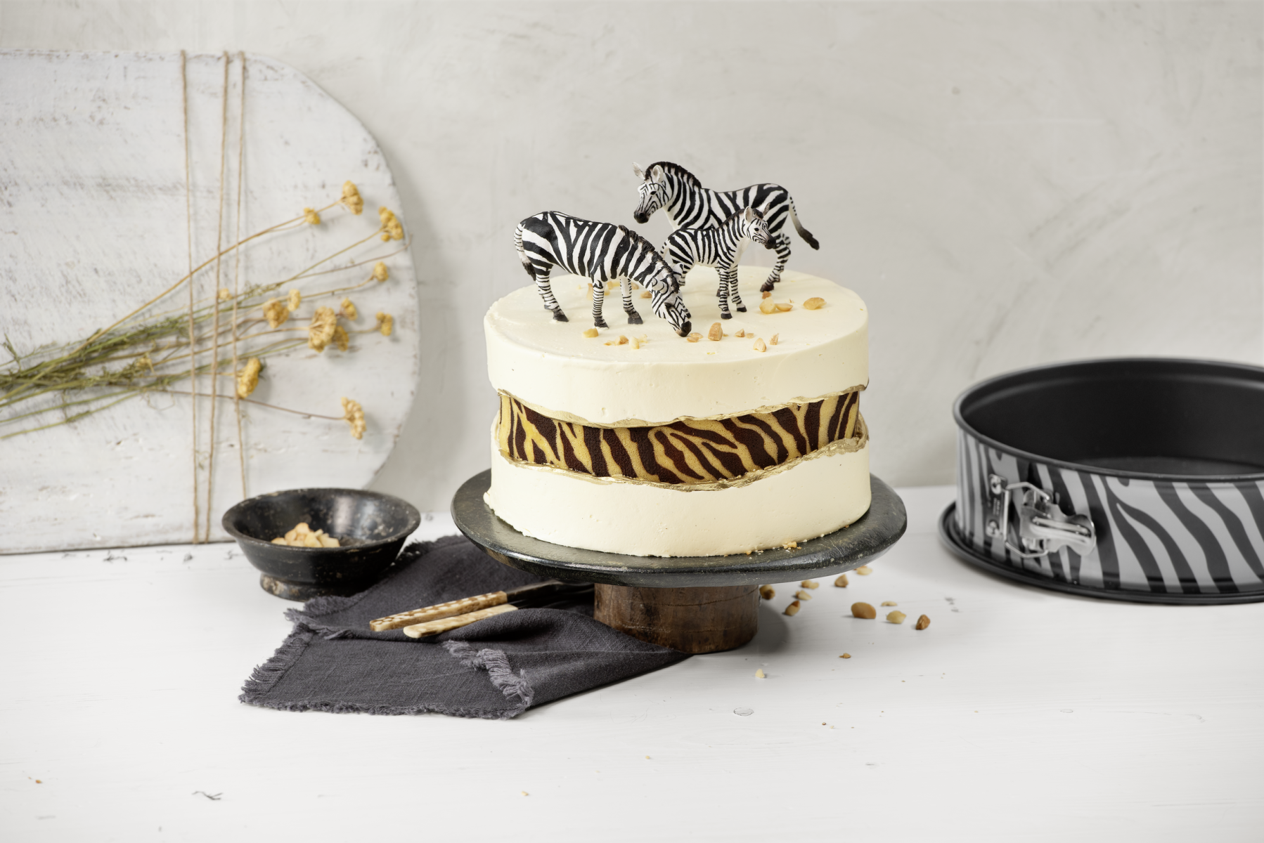 Rezept Zebra Fault Line Cake