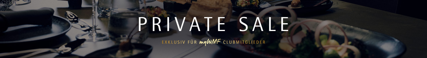Gedeckter Tisch mit Aktivierung: Private Sale - exklusiv für myWMF Clubmitglieder