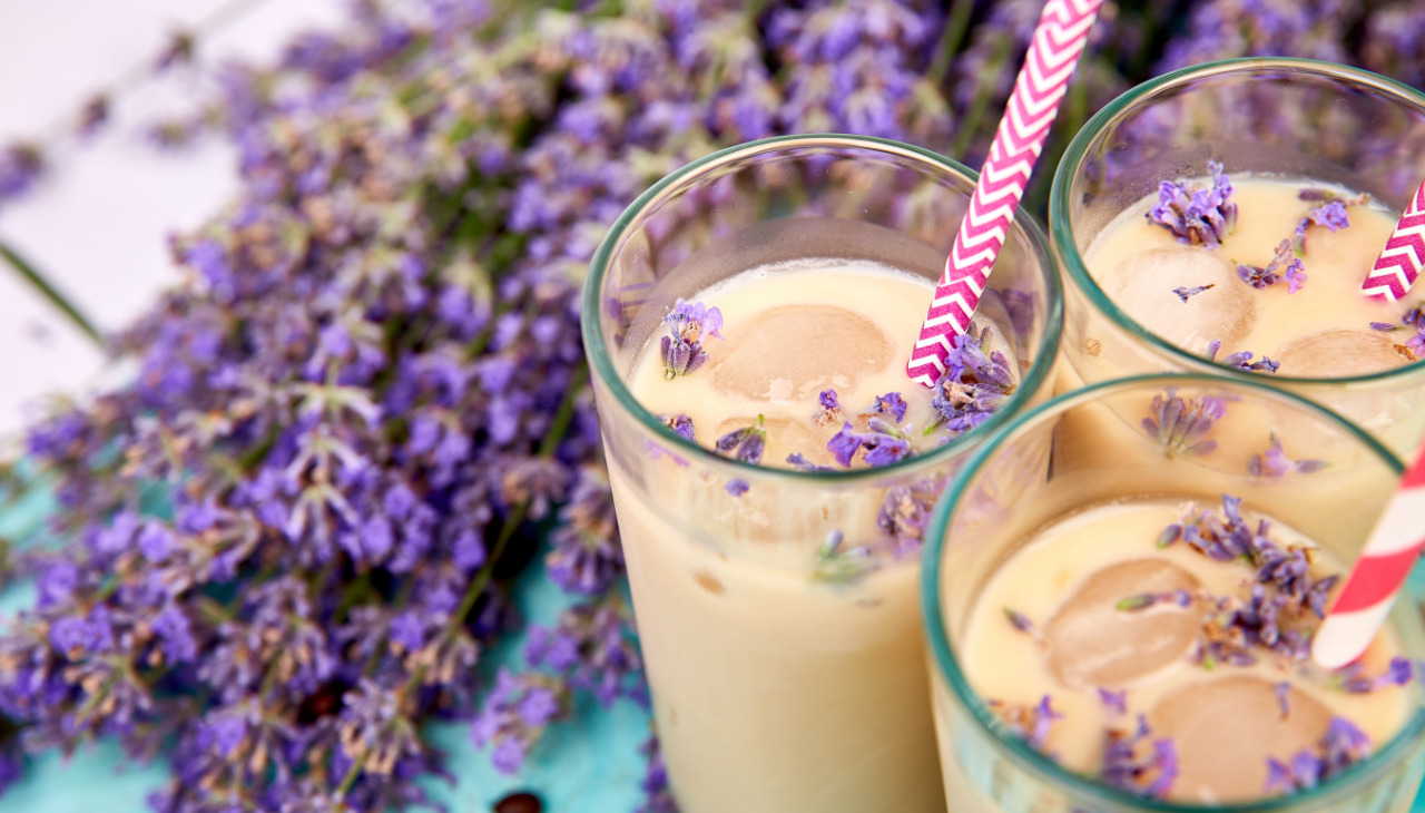 Iced Lavendel Latte