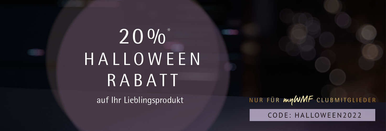 20% Halloweenrabatt