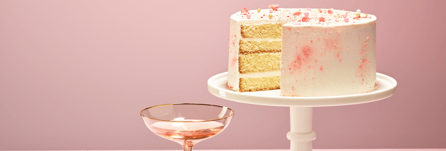 Pinke Champagnertorte