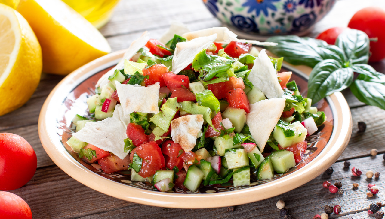 Fattoush – Libanesischer Brotsalat