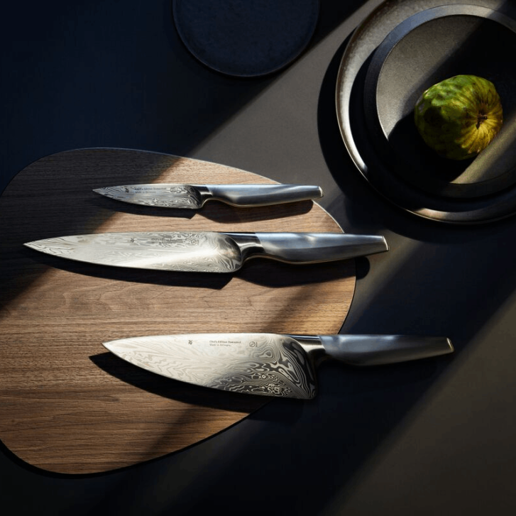 WMF sag mal, welche 3 Messer verwenden Kochprofis?
