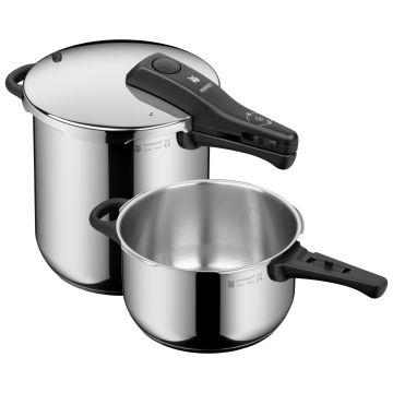 WMF Perfect One Pot Pressure Cooker Set, 8.5 L and 4.5 L