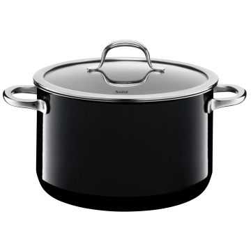 Silit Silargan Passion Soup Pot with lid 24cm Black