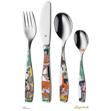 Kids cutlery set Disney Jungle Book, 4-piece