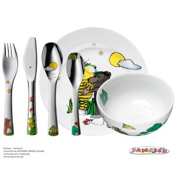 Kids cutlery set Janosch, 6-piece