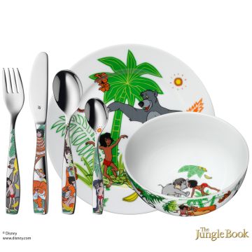 Kids cutlery set Disney Jungle Book, 6-piece
