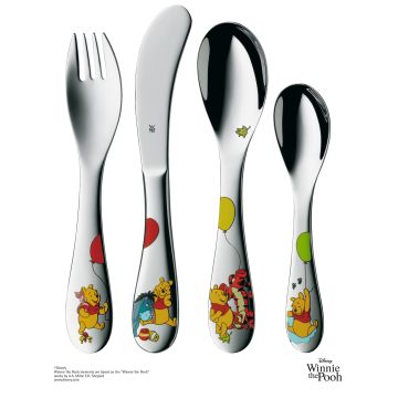 Kids cutlery set Disney Winnie the Pooh, 4-piece