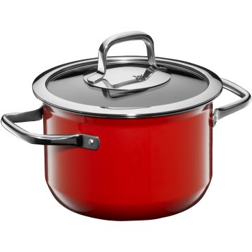 WMF Fusiontec Compact Soup Pot 18cm Red