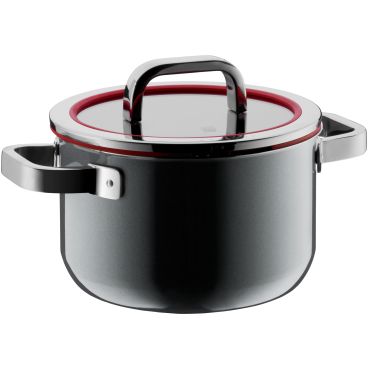 WMF Fusiontec Functional Soup Pot 20cm with lid Platinum
